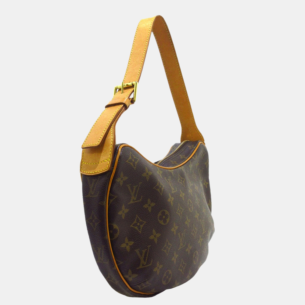 

Louis Vuitton Brown Monogram Croissant MM