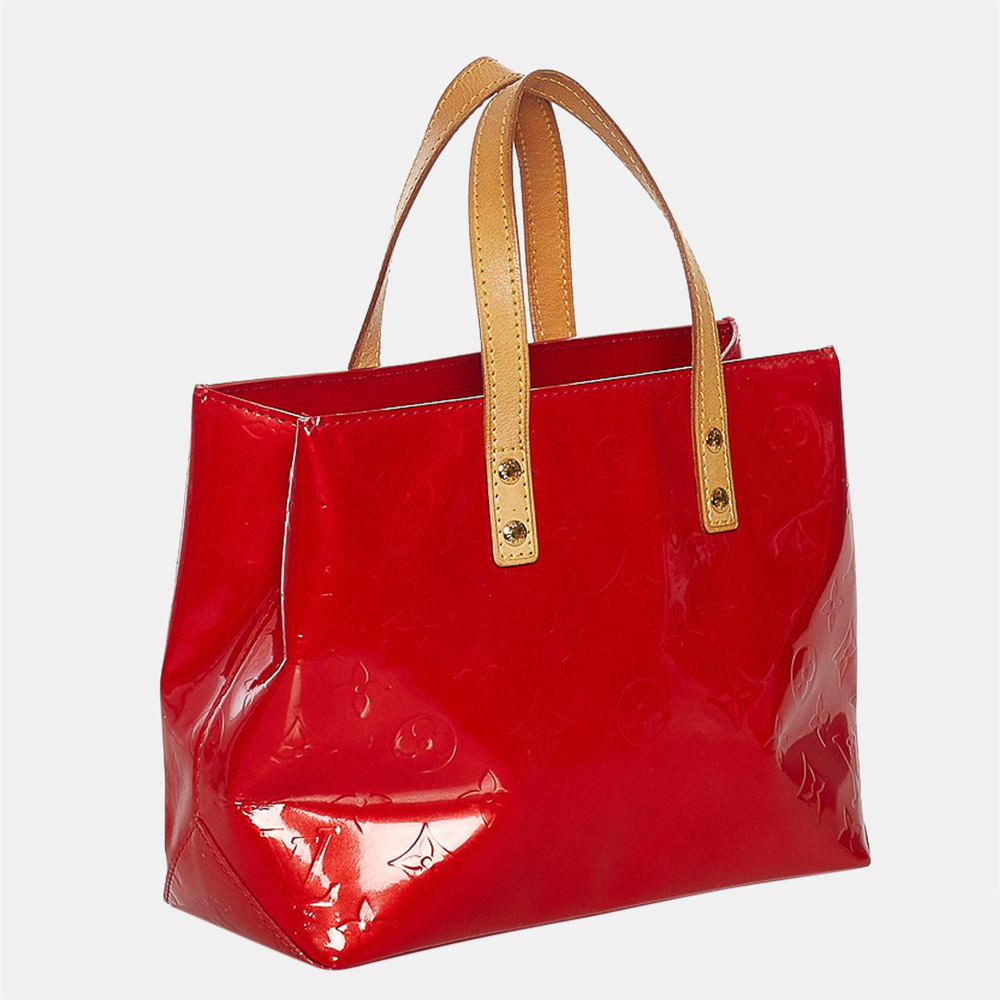 

Louis Vuitton Brown/Red Vernis Reade PM