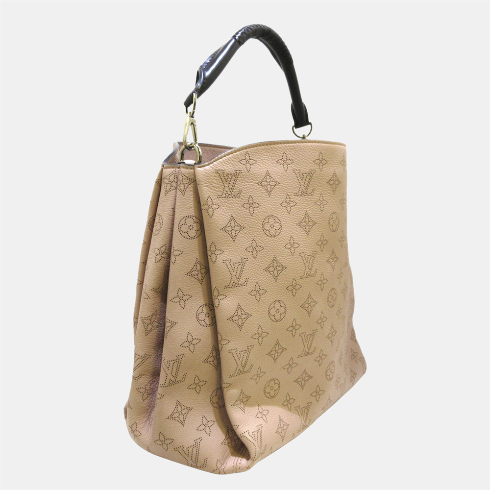 

Louis Vuitton Black/Pink Mahina Babylone PM