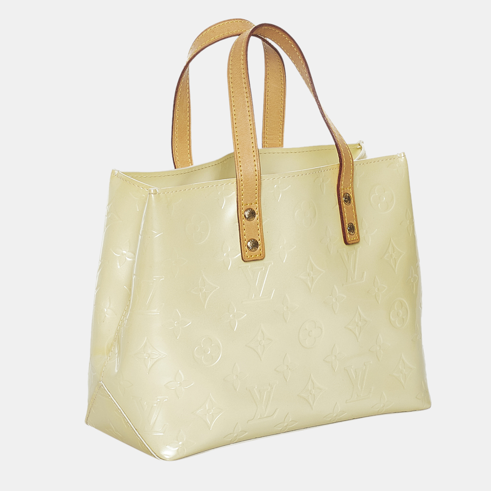 

Louis Vuitton Brown/White Vernis Reade PM