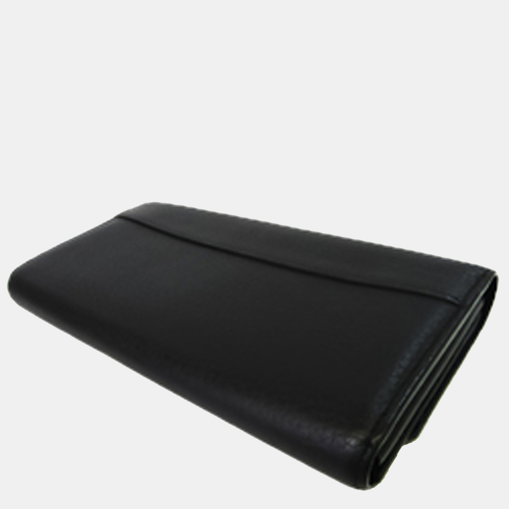 

Louis Vuitton Black Leather Taurillon Capucines Wallet