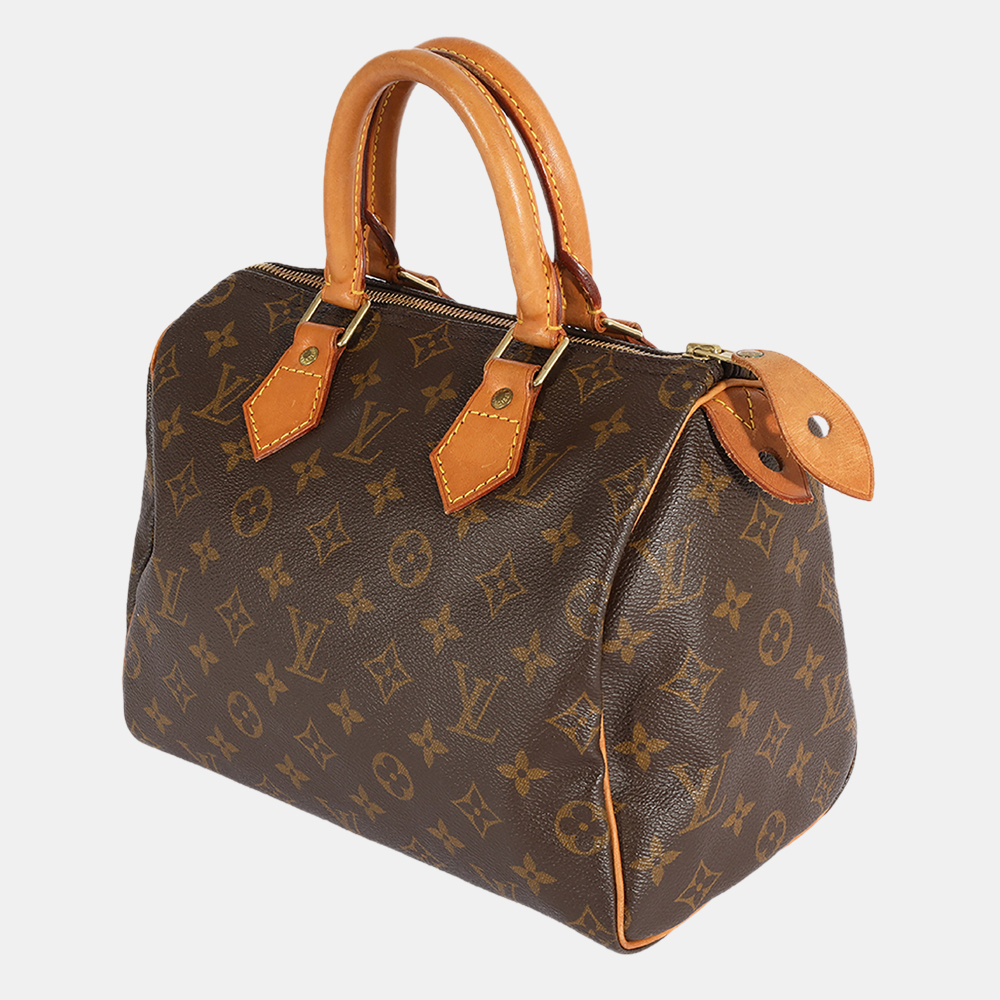 

Louis Vuitton Monogram Canvas Speedy 25 Bag, Brown
