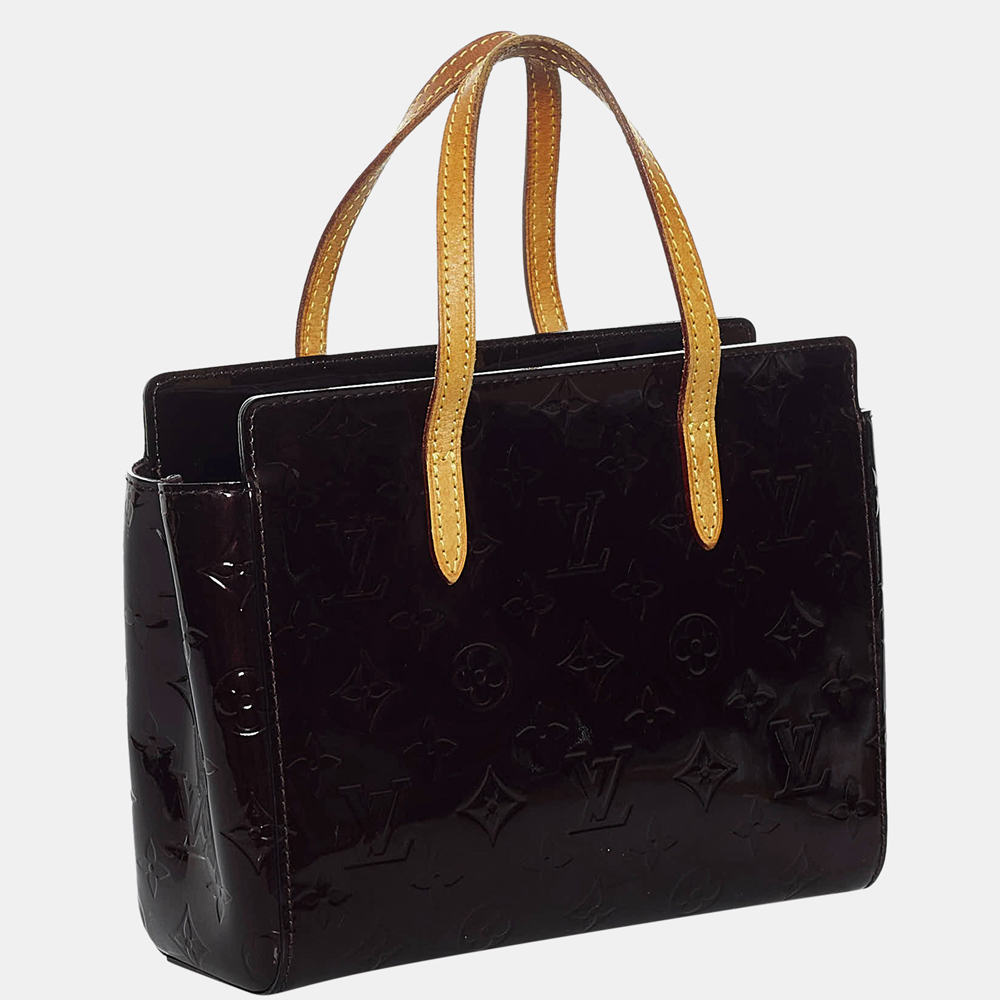 

Louis Vuitton Brown/Purple Vernis Catalina BB