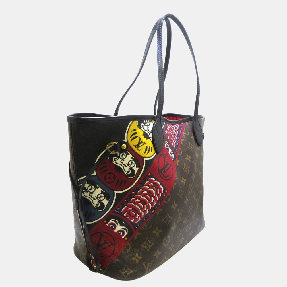 

Louis Vuitton Brown/Multicolor Monogram Kabuki Neverfull MM