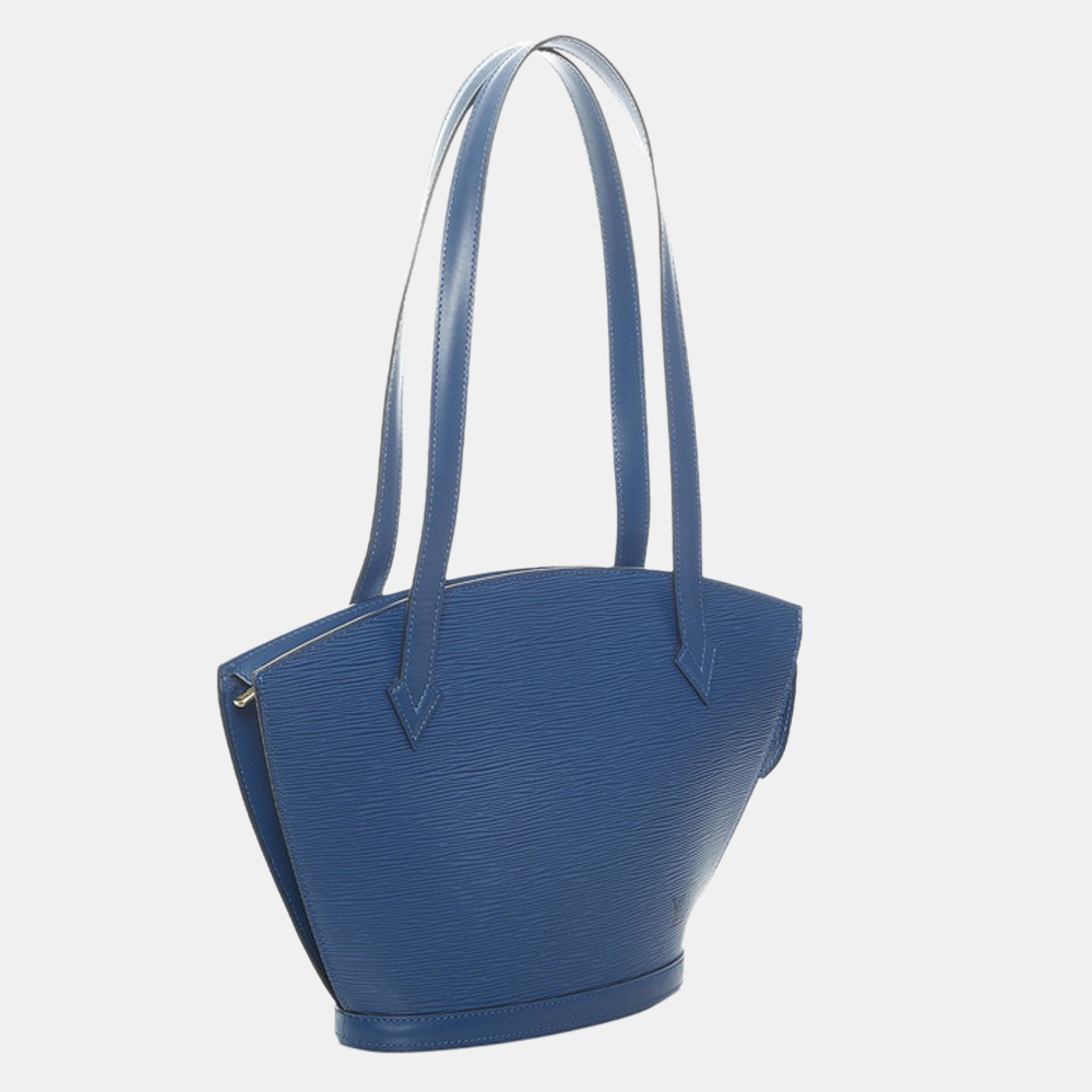 

Louis Vuitton Blue Epi Leather Saint Jacques PM Shoulder Bag
