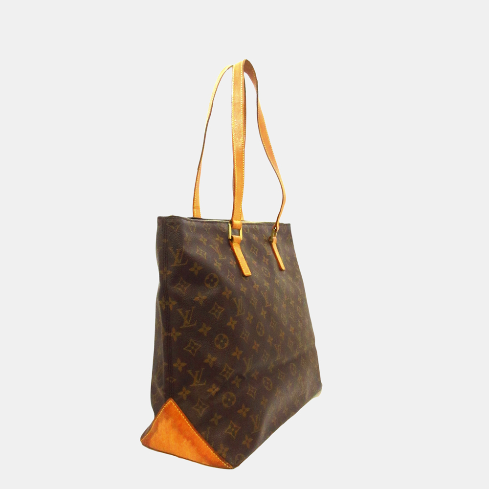 

Louis Vuitton Brown Monogram Cabas Mezzo
