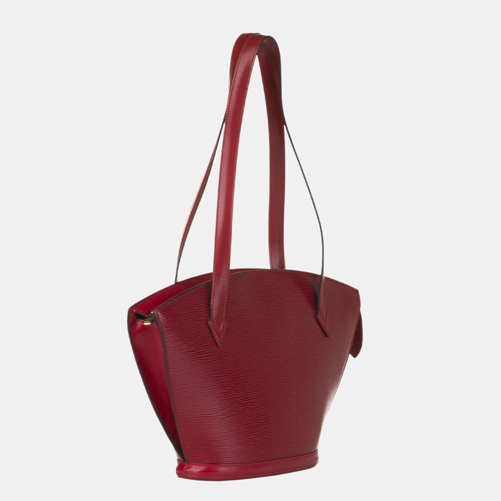 

Louis Vuitton Red Epi Saint Jacques PM Long Strap