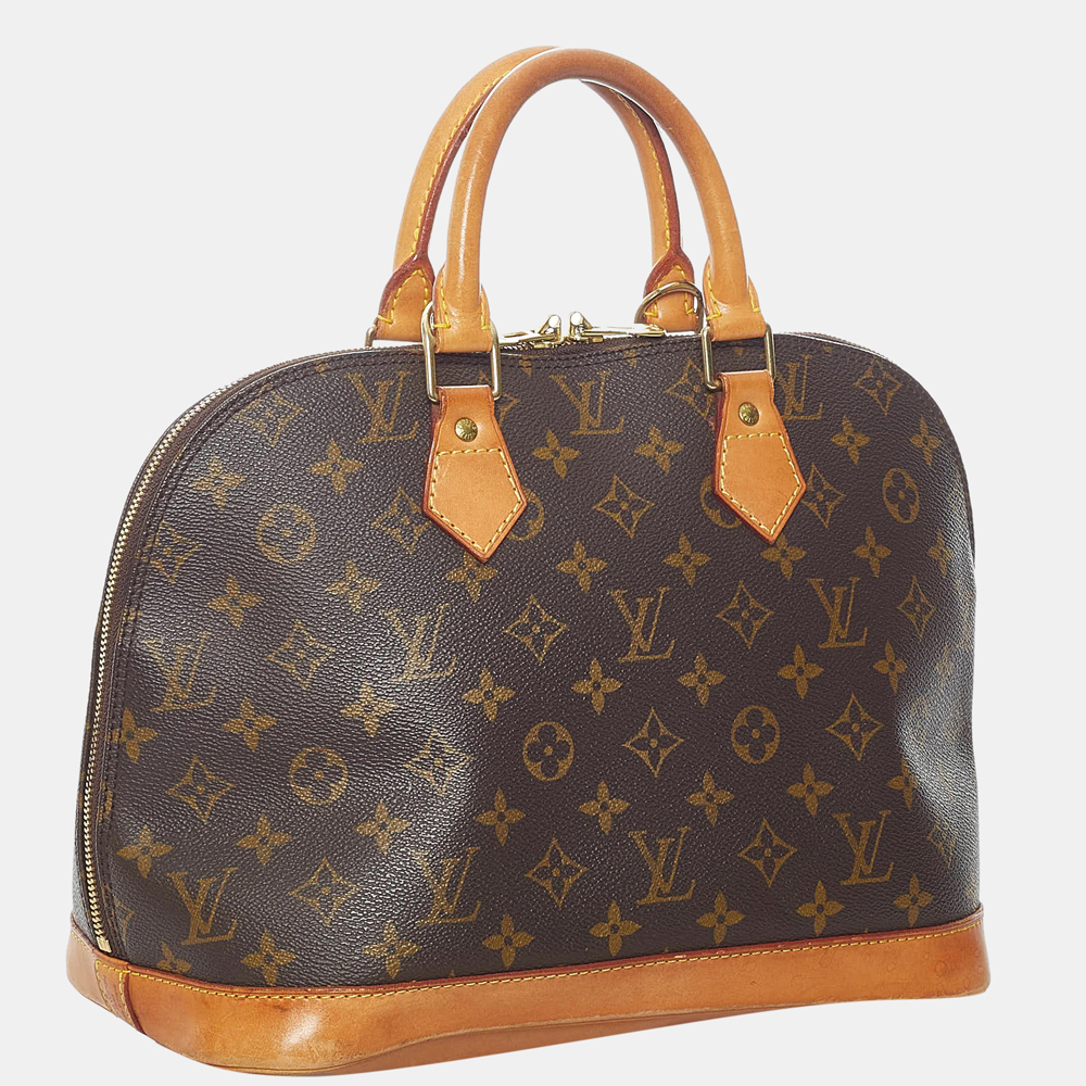 

Louis Vuitton Brown Monogram Alma PM