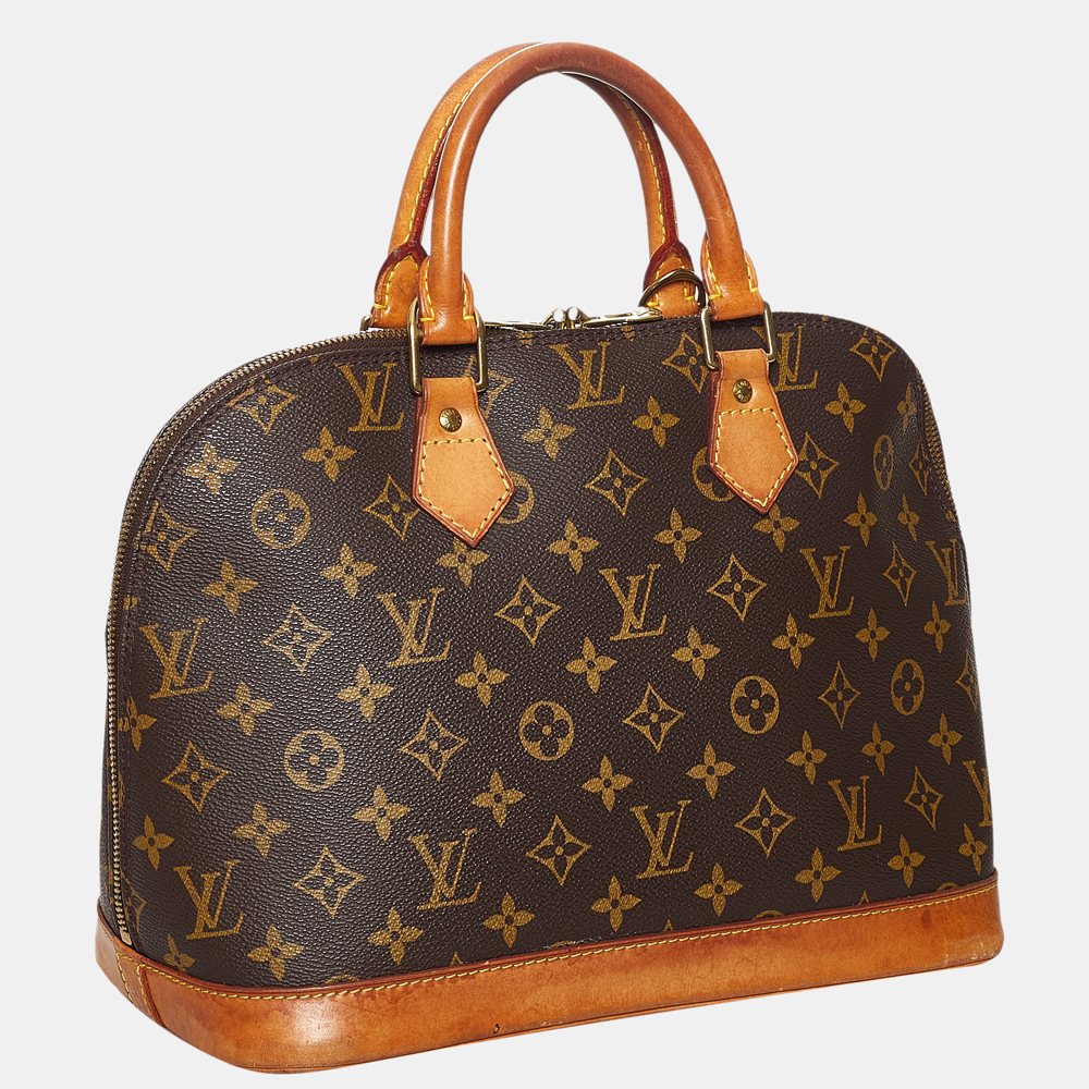 

Louis Vuitton Brown Monogram Alma PM