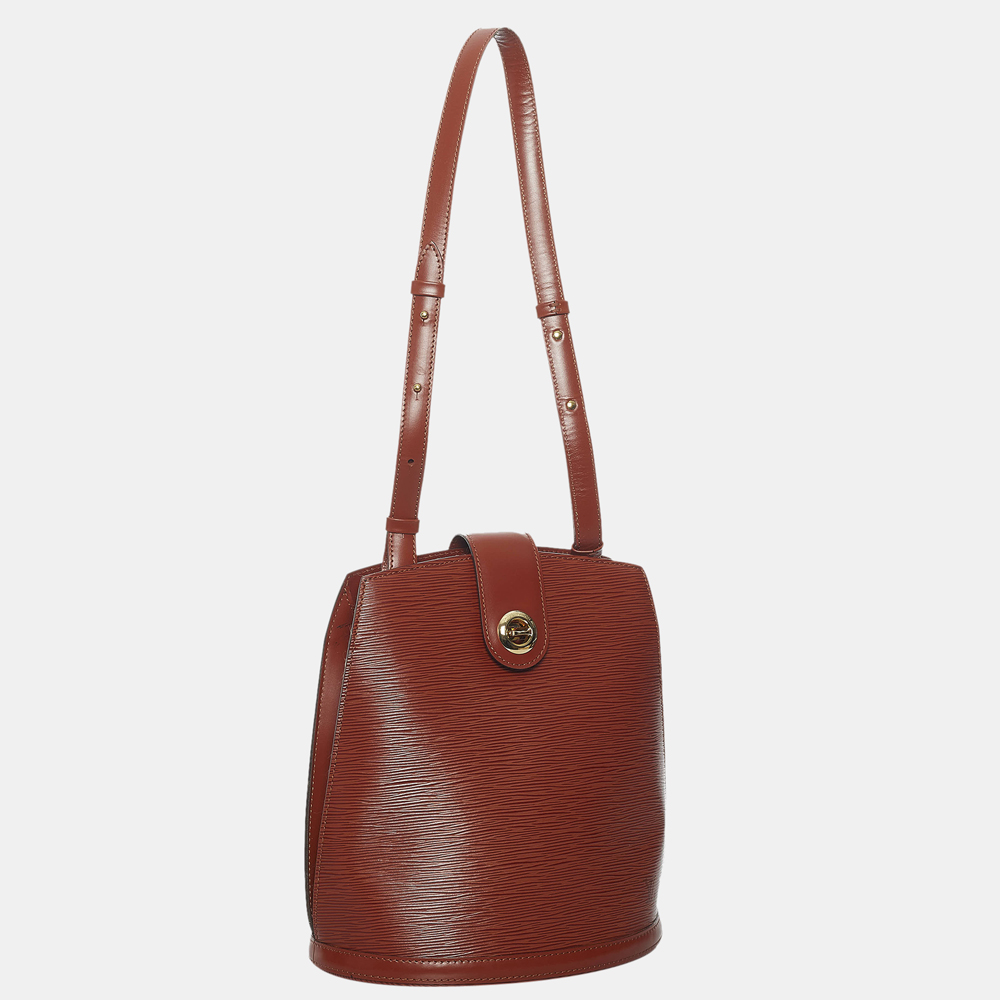 

Louis Vuitton Brown Epi Cluny