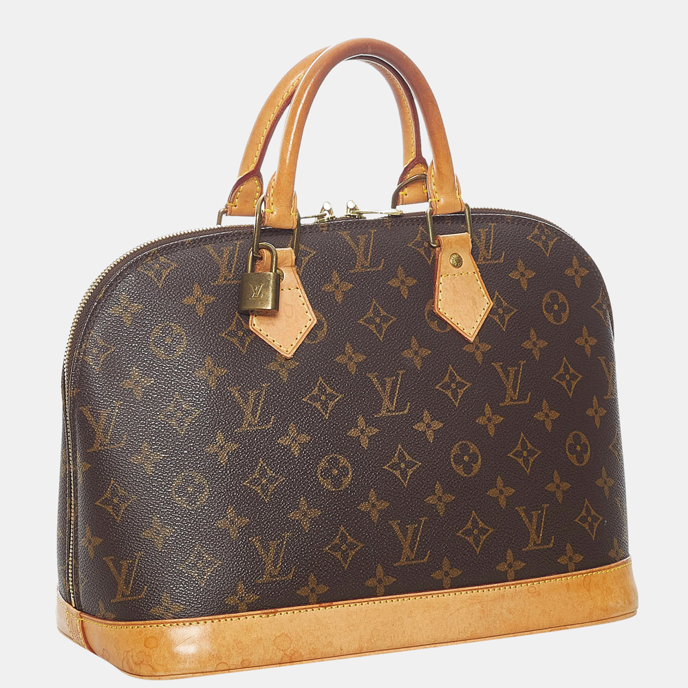 

Louis Vuitton Brown Monogram Alma PM