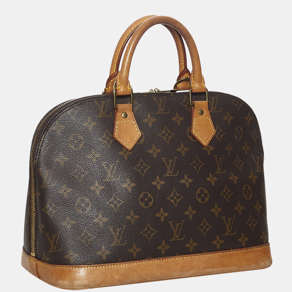 

Louis Vuitton Brown Monogram Alma PM