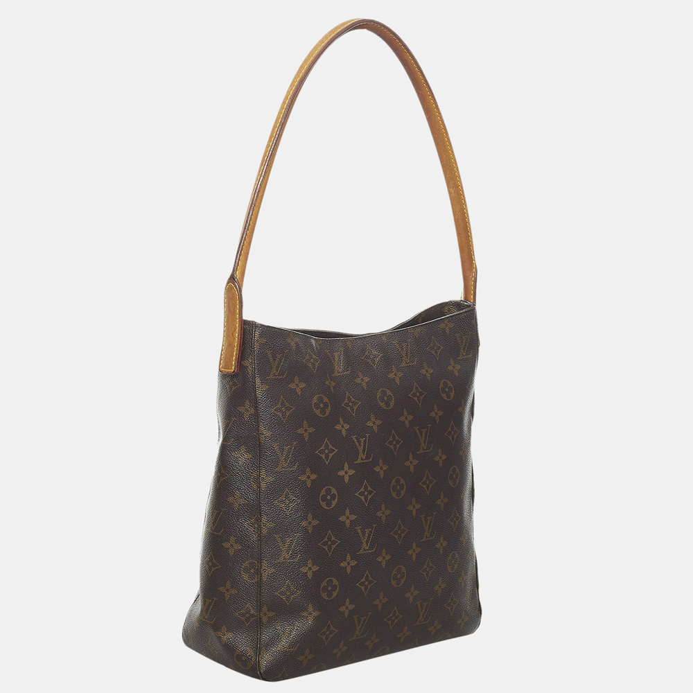 

Louis Vuitton Brown Monogram Looping GM