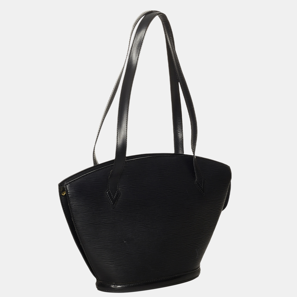 

Louis Vuitton Black Epi Saint Jacques PM Long Strap