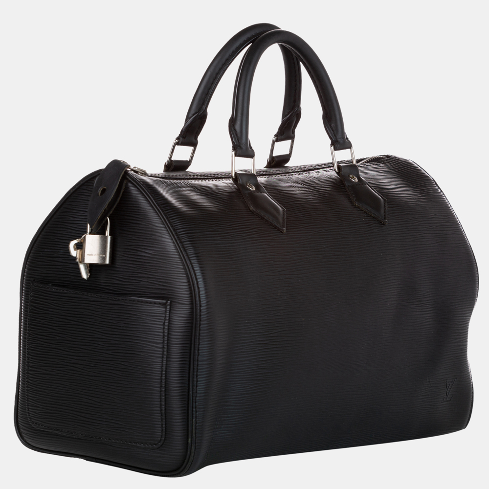 

Louis Vuitton Black Epi Speedy 30