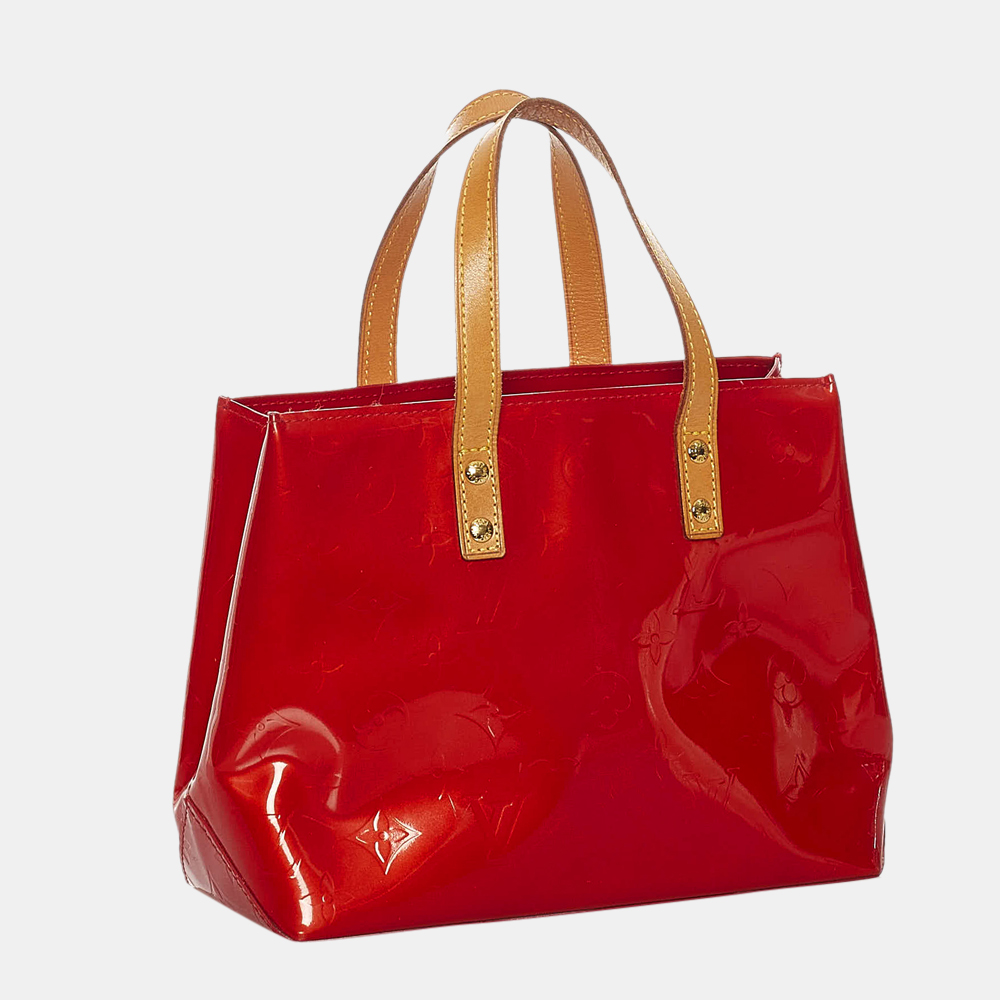 

Louis Vuitton Brown/Red Vernis Reade PM