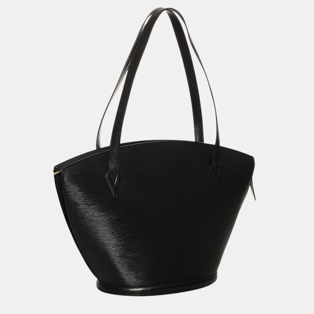 

Louis Vuitton Black Epi Saint Jacques GM Long Strap