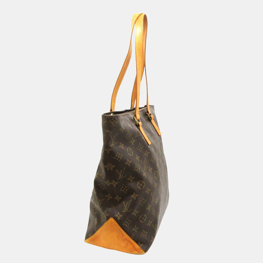 

Louis Vuitton Brown Monogram Cabas Mezzo
