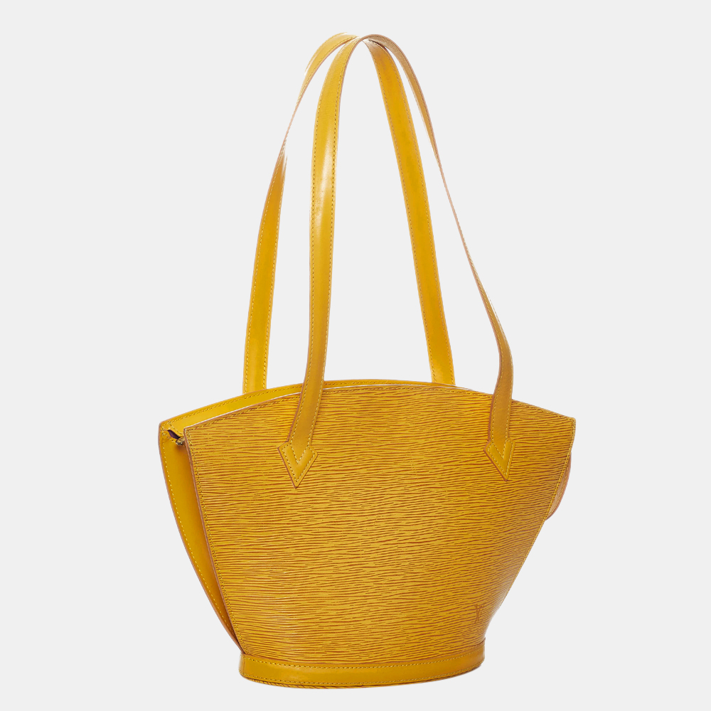 

Louis Vuitton Yellow Epi Saint Jacques PM Long Strap