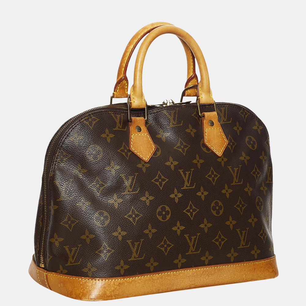 

Louis Vuitton Brown Monogram Alma PM