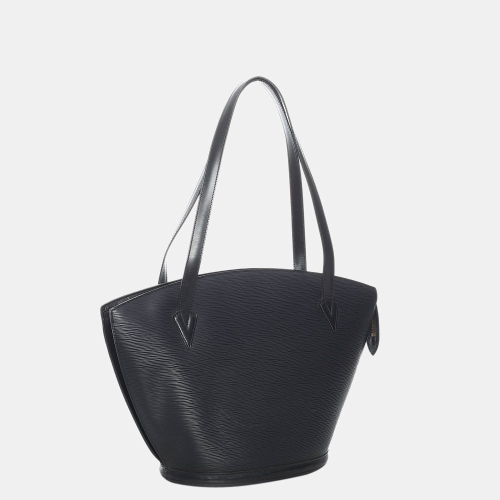 

Louis Vuitton Black Epi Saint Jacques GM Long Strap