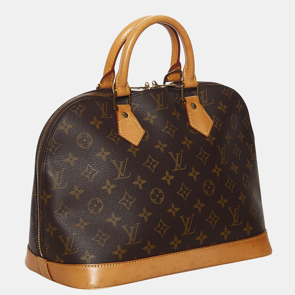 

Louis Vuitton Brown Monogram Alma PM