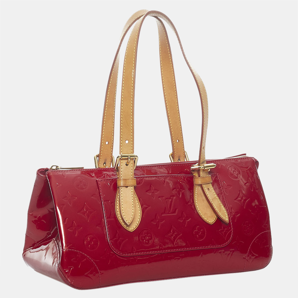 

Louis Vuitton Red Vernis Rosewood