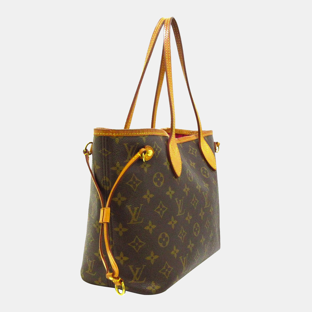 

Louis Vuitton Brown Monogram Neverfull PM