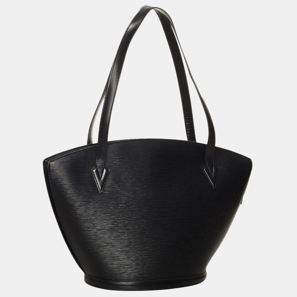 

Louis Vuitton Black Epi Saint Jacques GM Long Strap