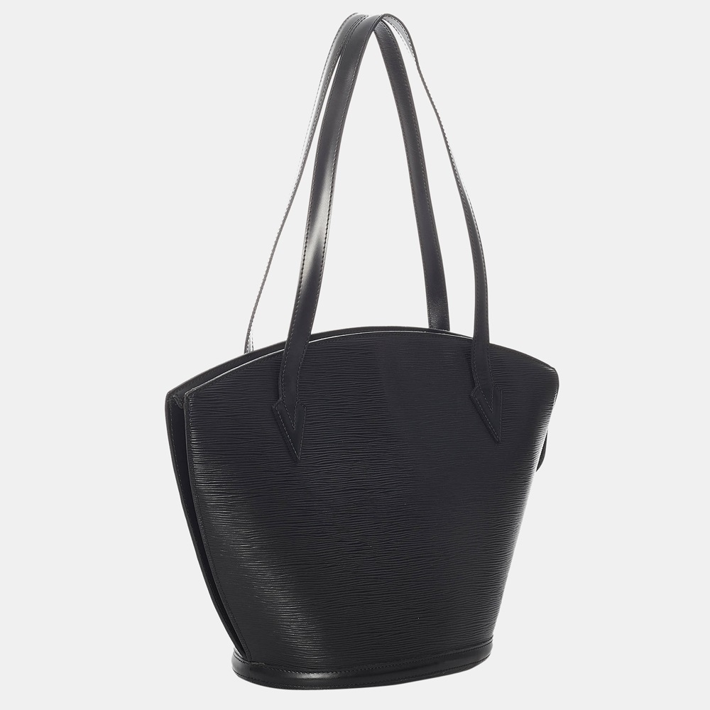 

Louis Vuitton Black Epi Saint Jacques GM Long Strap