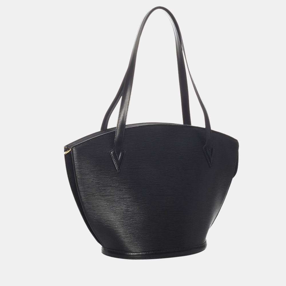 

Louis Vuitton Black Epi Saint Jacques GM Long Strap