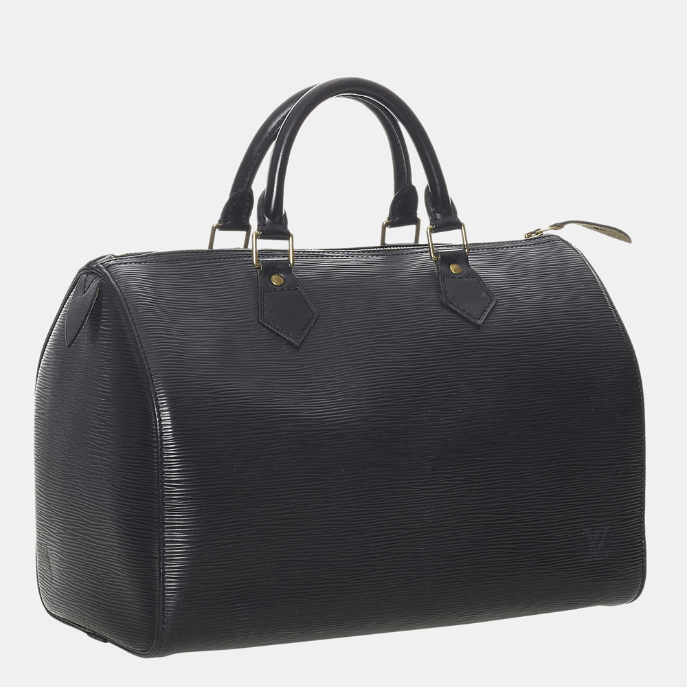 

Louis Vuitton Black Epi Speedy 30