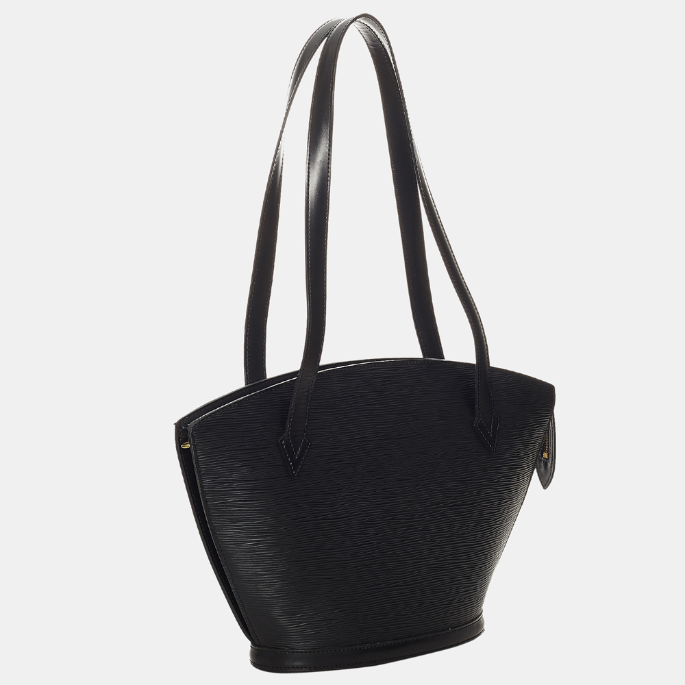 

Louis Vuitton Black Epi Saint Jacques PM Long Strap