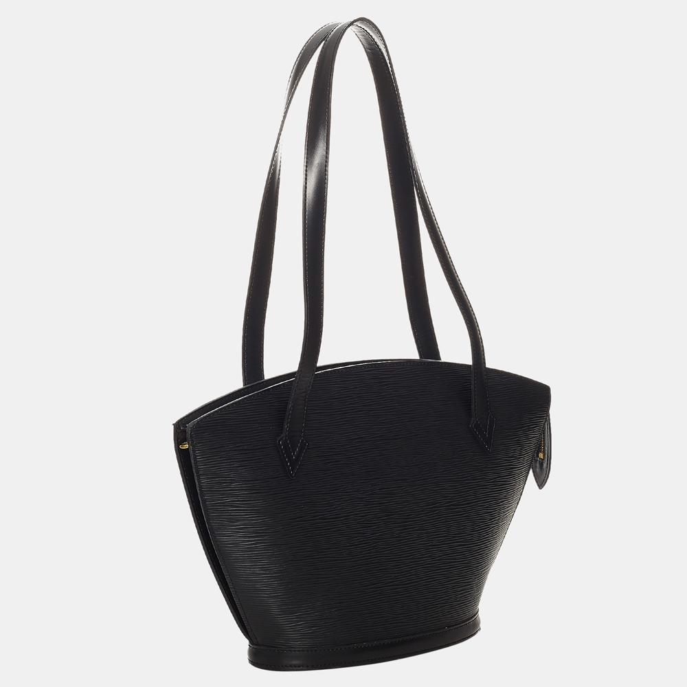 

Louis Vuitton Black Epi Saint Jacques PM Long Strap