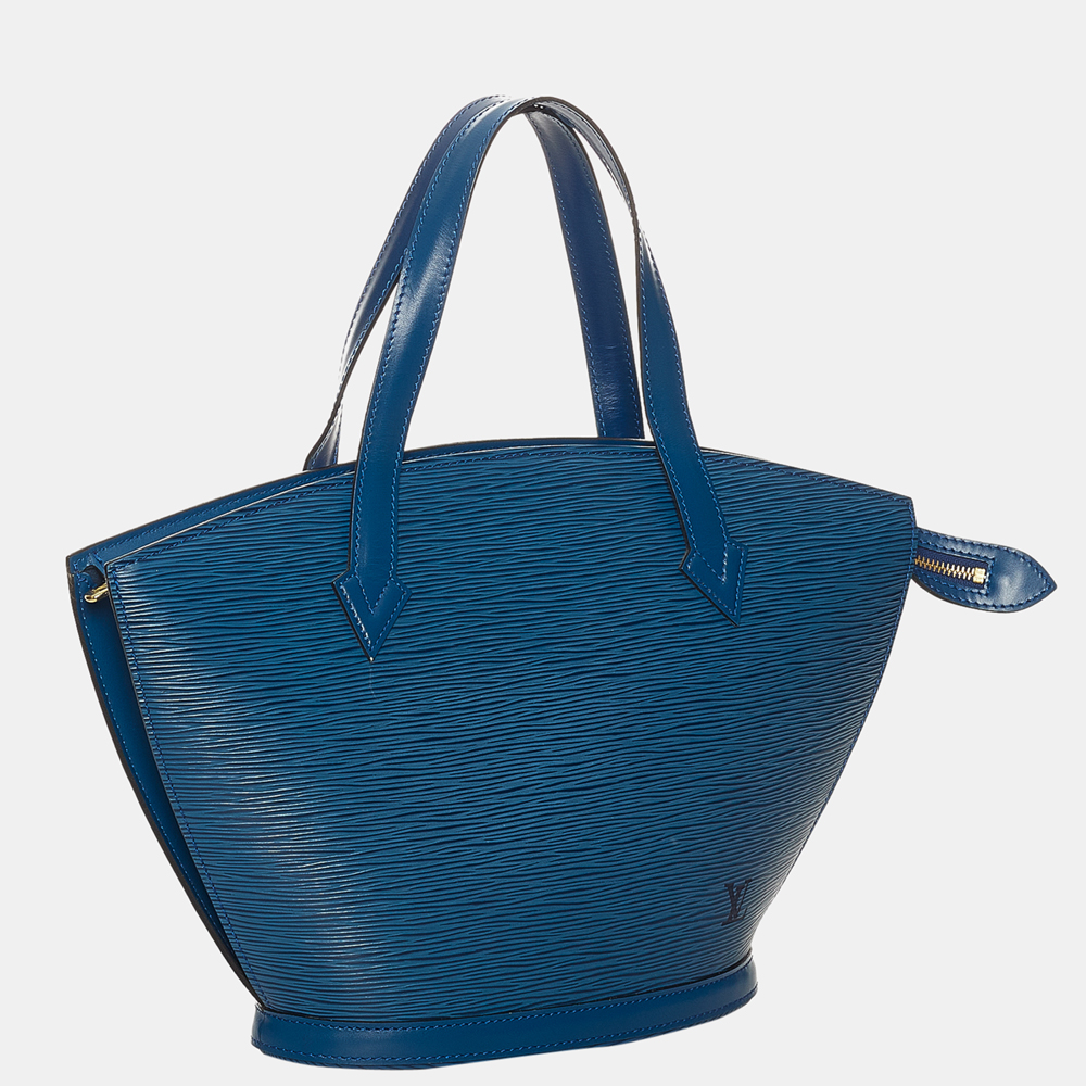 

Louis Vuitton Blue Epi Saint Jacques PM Short Strap