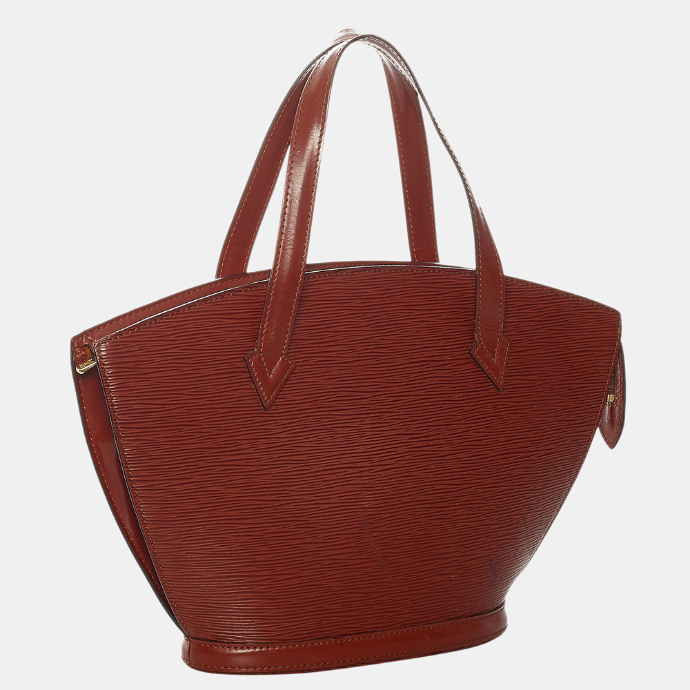 

Louis Vuitton Brown Epi Saint Jacques PM Short Strap