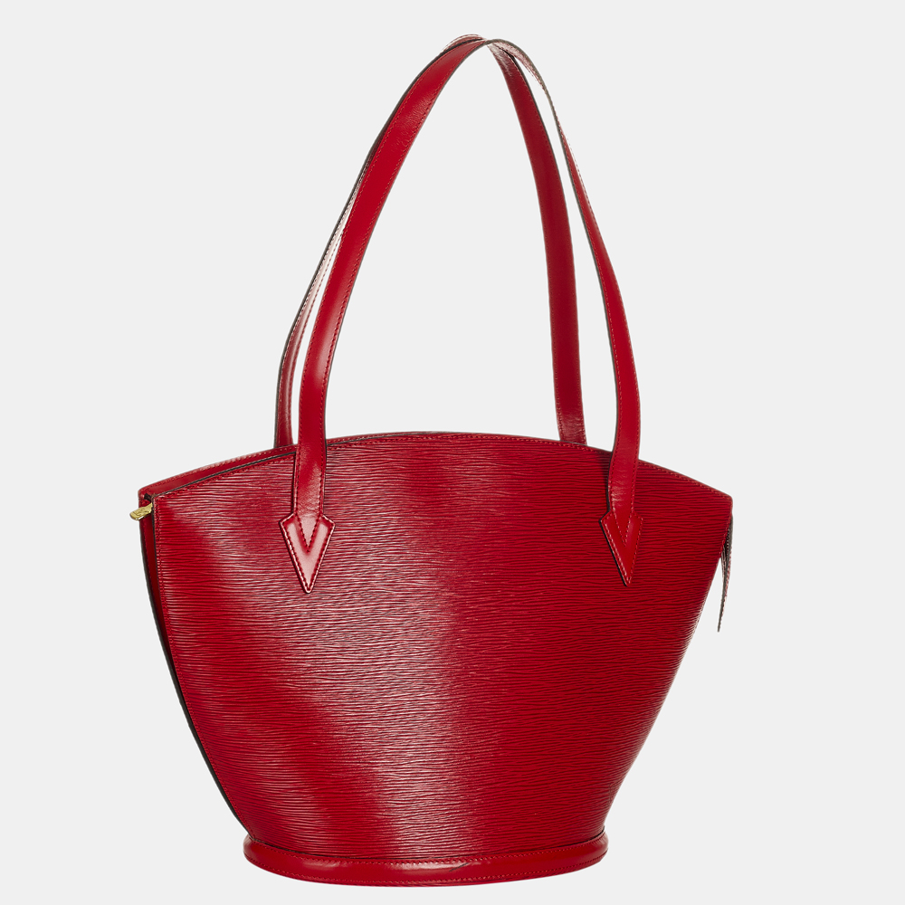 

Louis Vuitton Red Epi Saint Jacques PM Long Strap