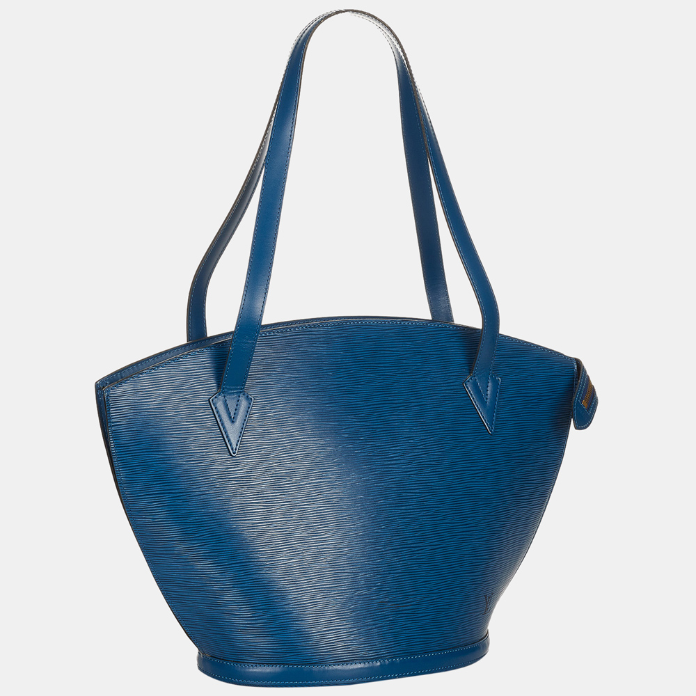 

Louis Vuitton Blue Epi Saint Jacques PM Long Strap