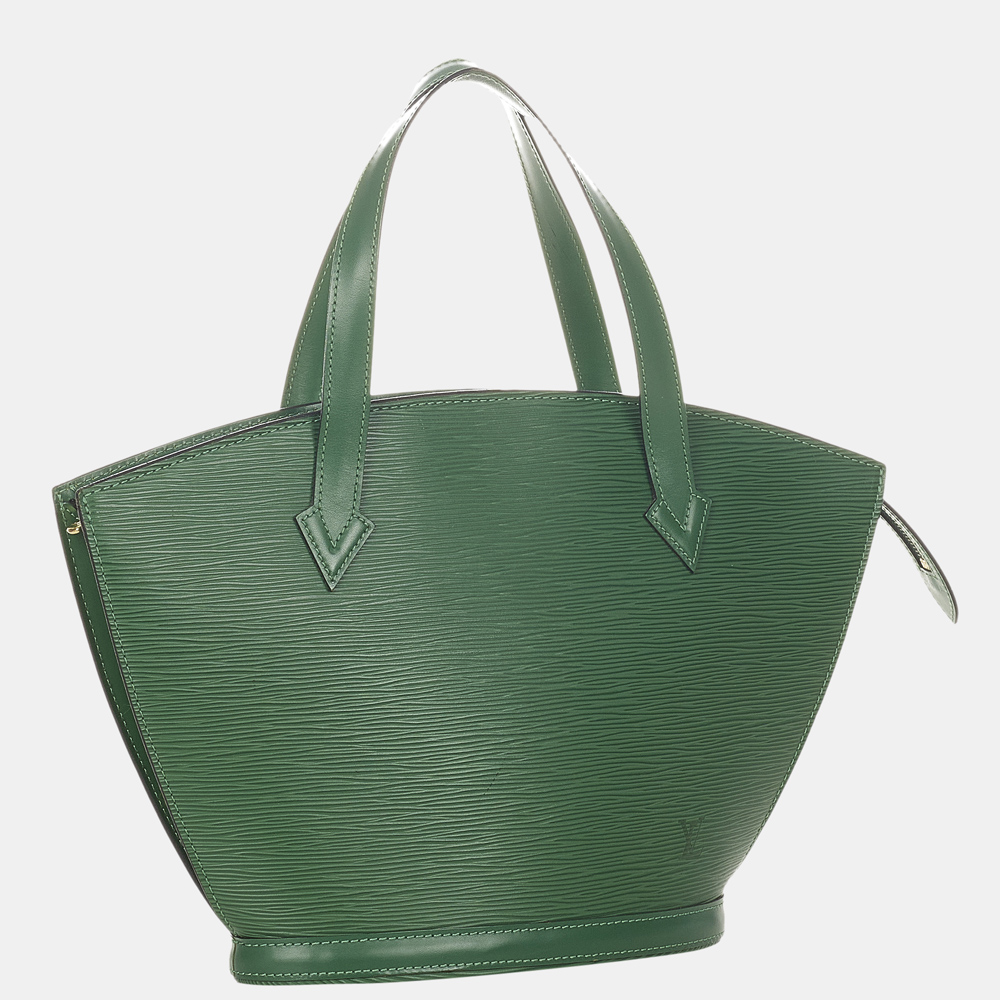 

Louis Vuitton Green Epi Saint Jacques PM Short Strap