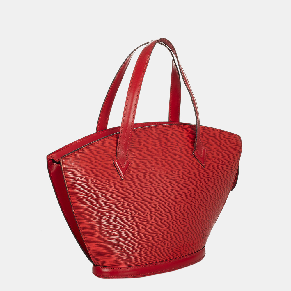 

Louis Vuitton Red Epi Saint Jacques PM Short Strap