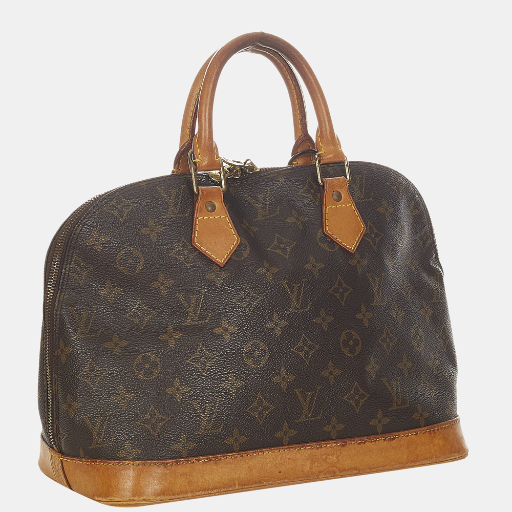 

Louis Vuitton Brown Monogram Alma PM