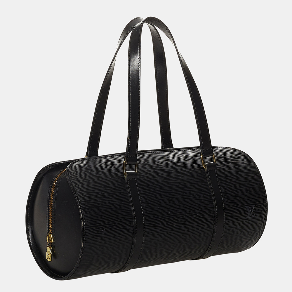 

Louis Vuitton Black Epi Soufflot