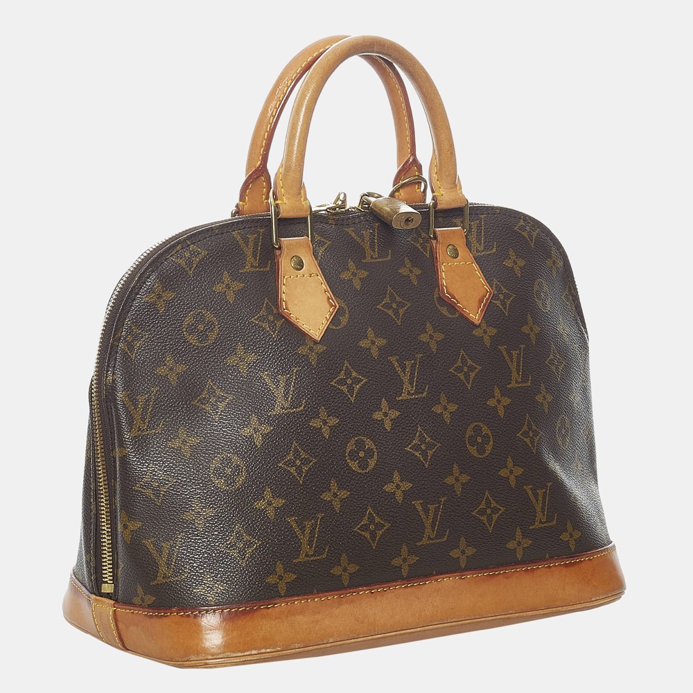 

Louis Vuitton Brown Monogram Alma PM