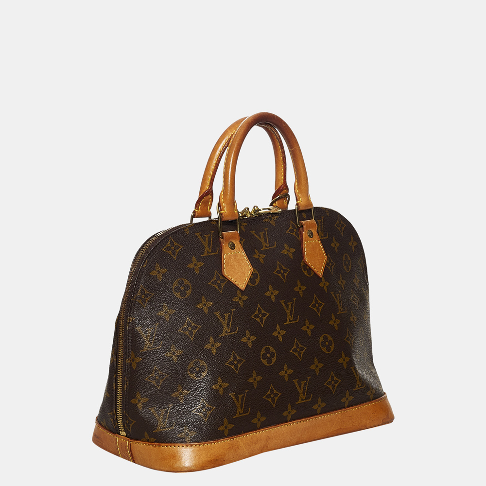 

Louis Vuitton Brown Monogram Alma PM