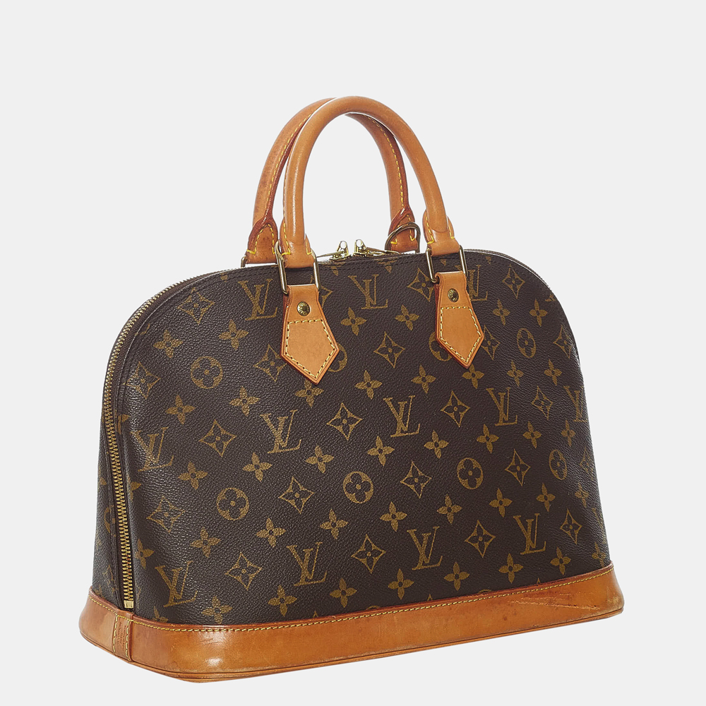 

Louis Vuitton Brown Monogram Alma PM