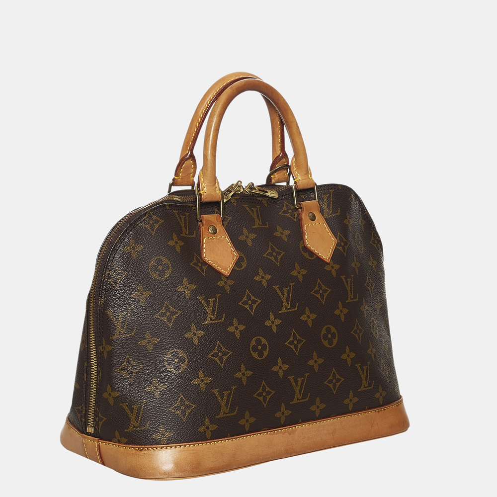 

Louis Vuitton Brown Monogram Alma PM