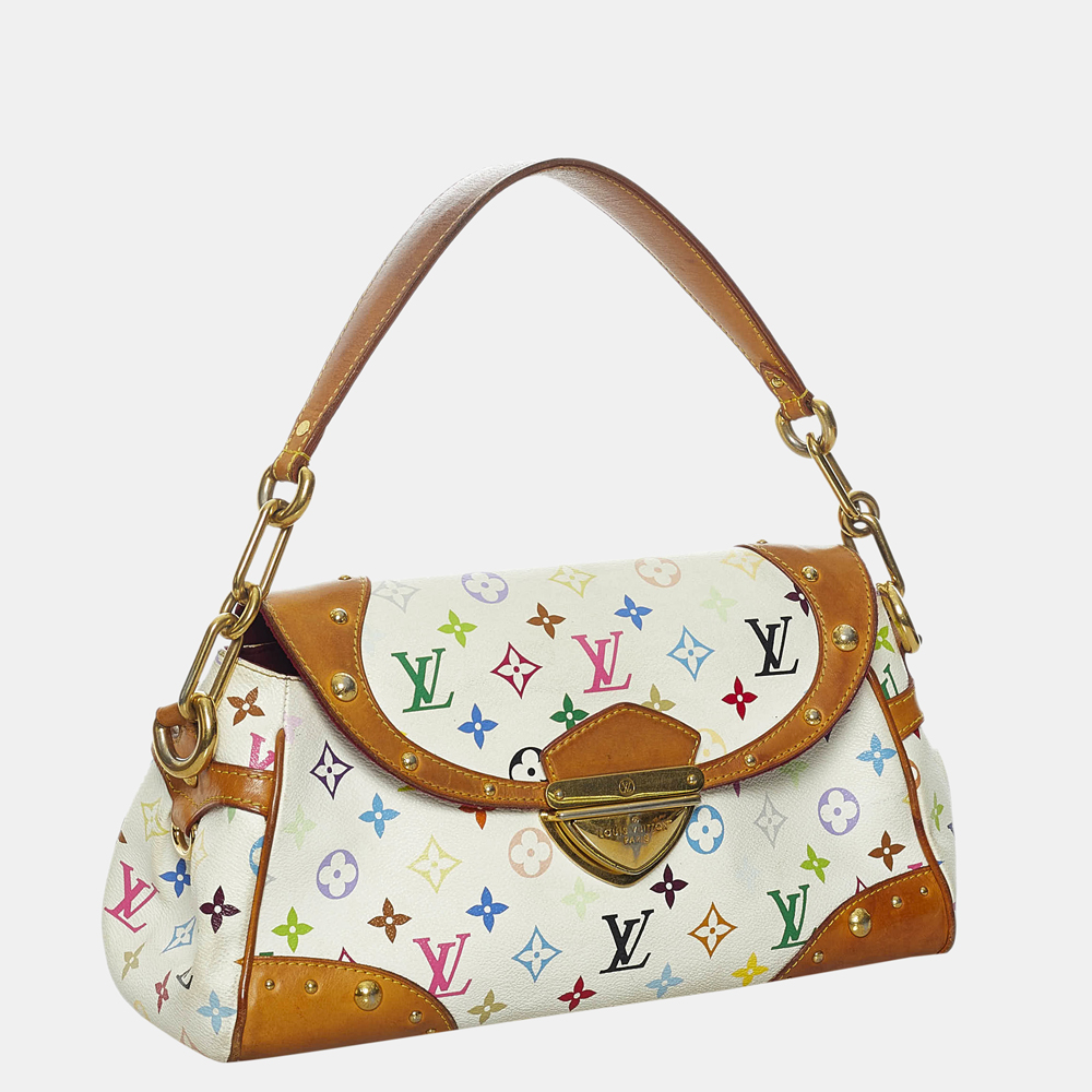 

Louis Vuitton Multicolor/White Monogram Multicolore Beverly MM