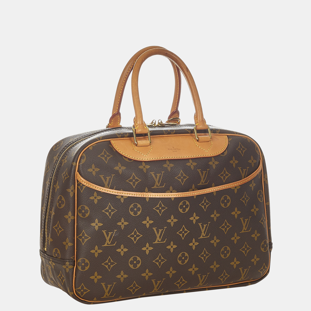 

Louis Vuitton Brown Monogram Deauville