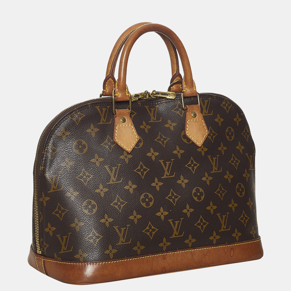 

Louis Vuitton Brown Monogram Alma PM