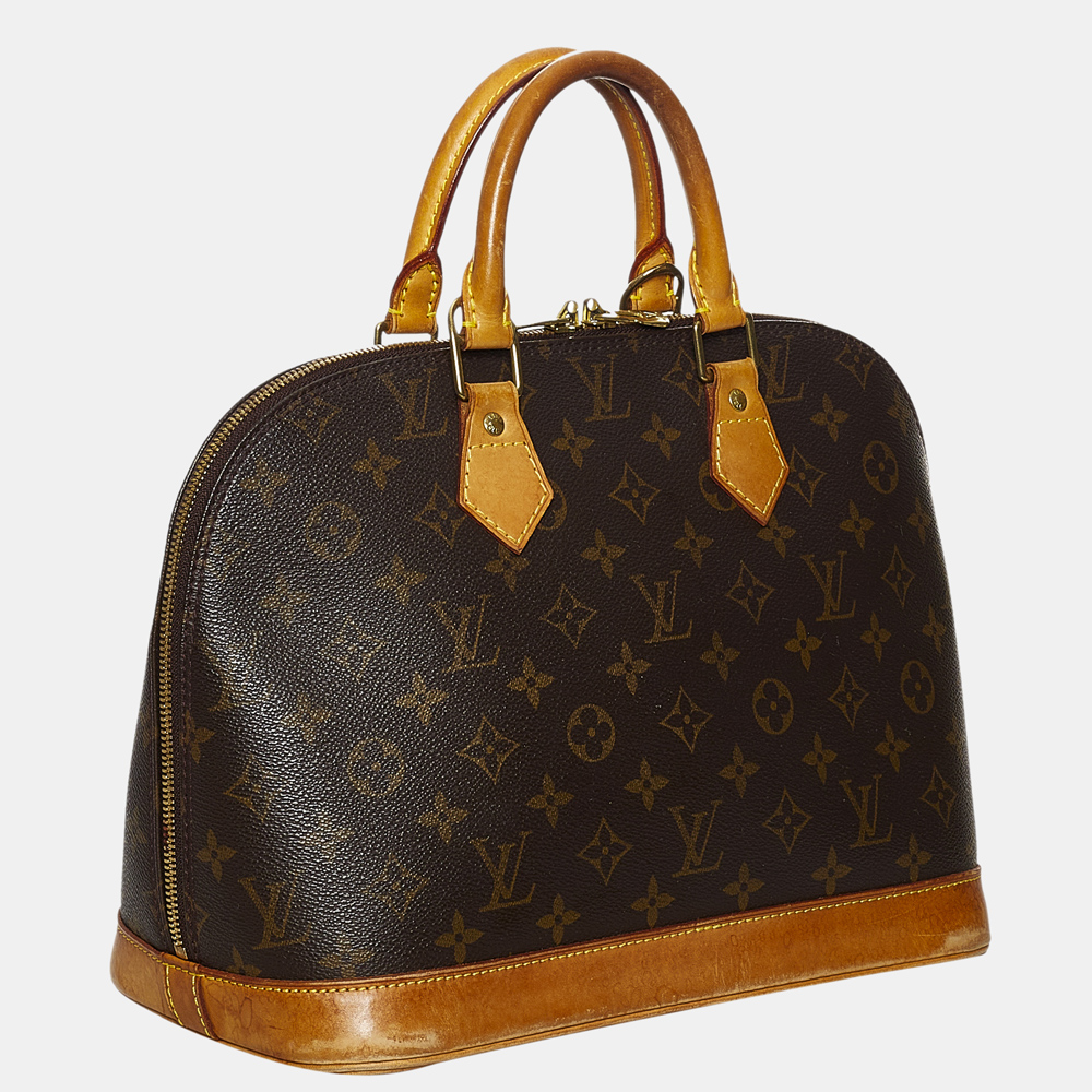 

Louis Vuitton Brown Monogram Alma PM